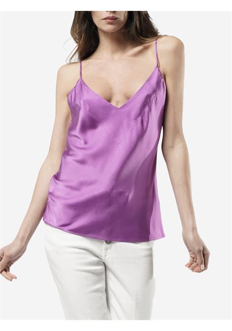 Stretch silk satin strappy top FORTE FORTE | Top | 12070MYTOP4039